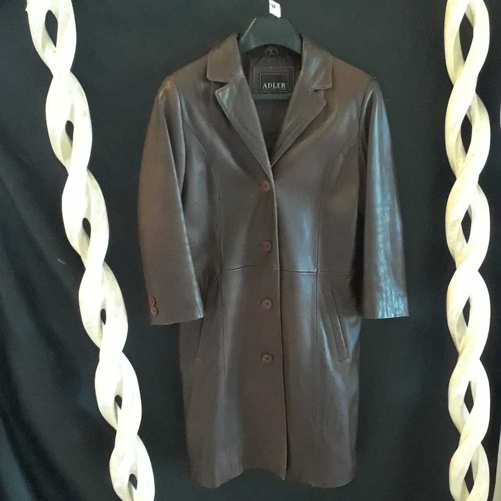 Adler  / Genuine  Leather Coat